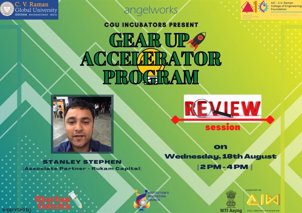 Gear up  Accelerator Program On  “Re-View Session”