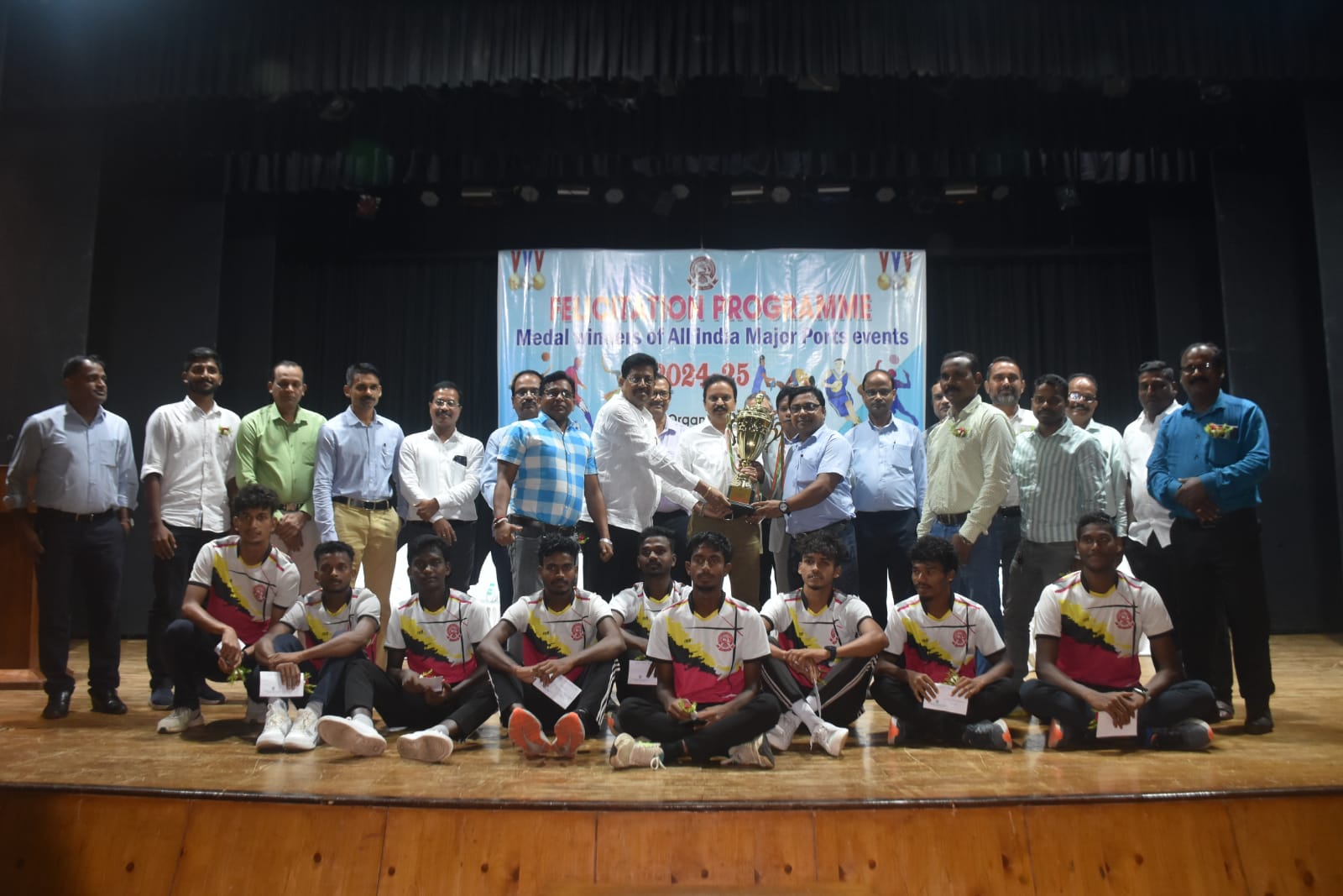Paradip Port Authority Honors Stellar Athletes and Artists.