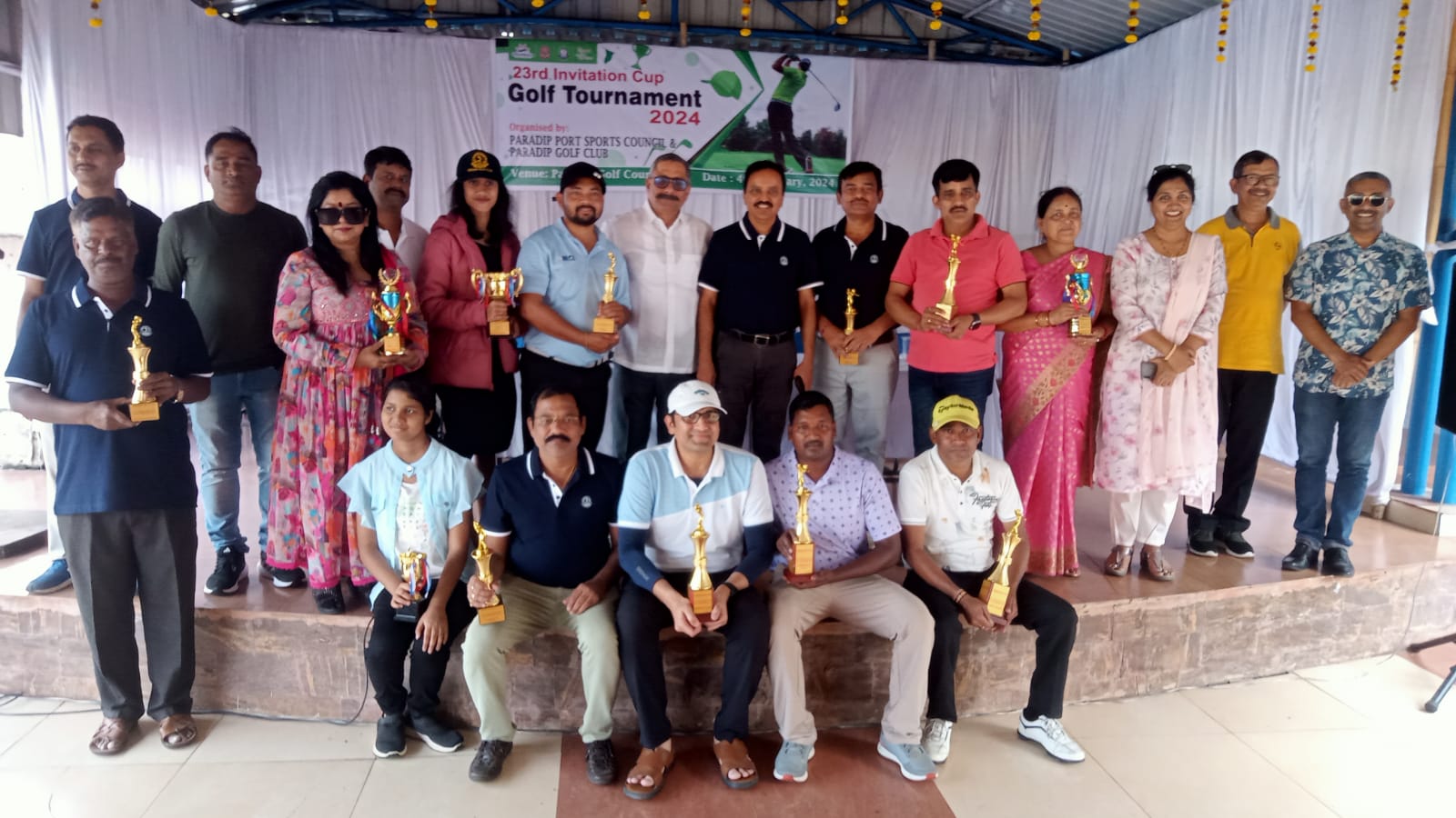 23rd Invitation Cup Golf Tournament 2024 held at Paradip.