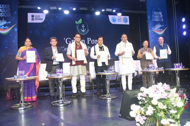 The Union Minister for Ports, Shipping, and Waterways, Shri Sarbananda Sonowal Launches ‘Cruise Bharat Mission,’ to Double Cruise Calls and Passengers within Five years.