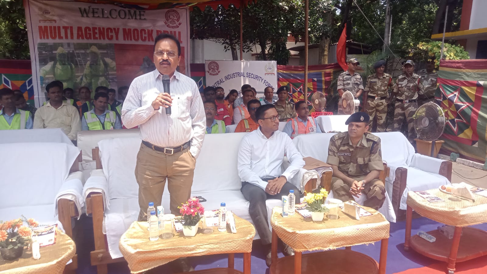 Combined multi agency mega coordination Mock Drill at PPA.