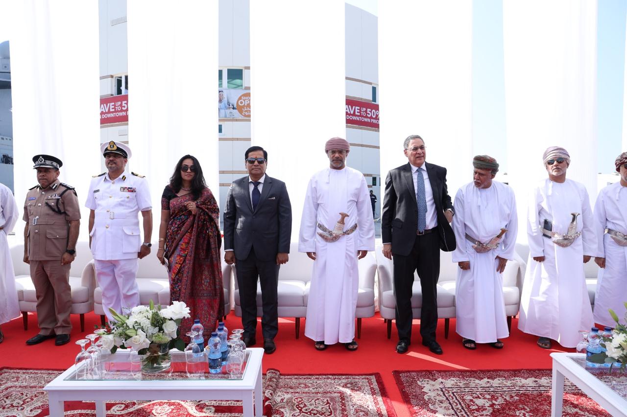 INSV Kaundinya reaches Muscat, reviving 5,000-year-old India-Oman Maritime Relationship.