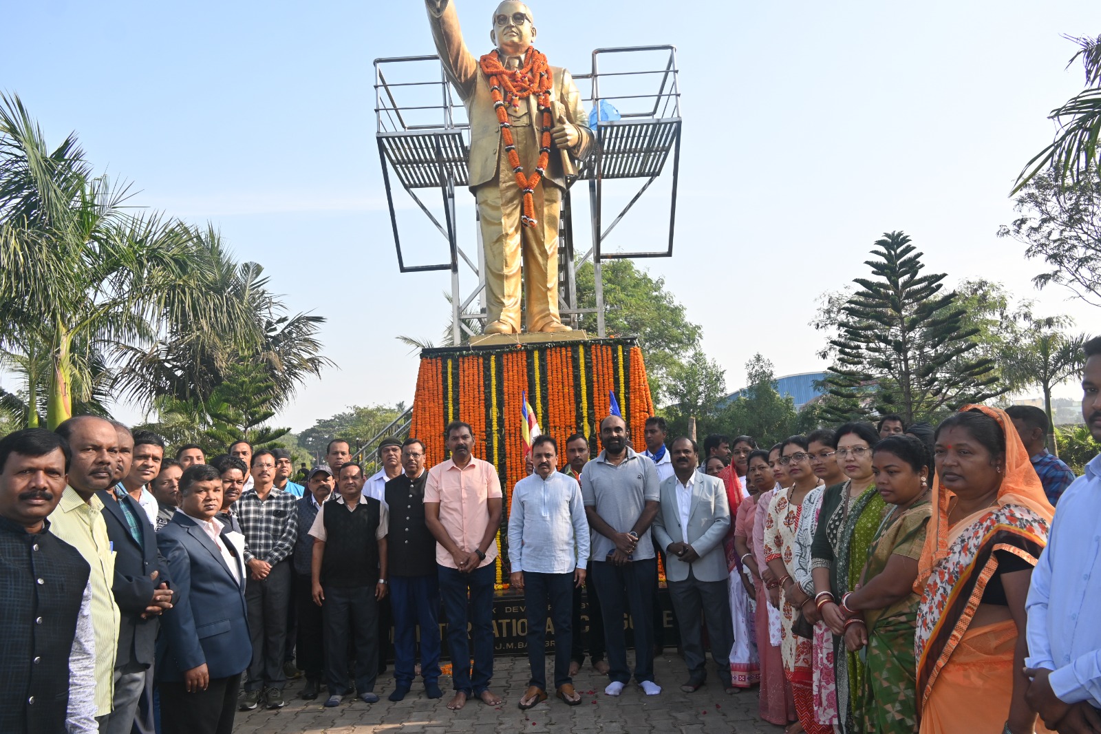 Paradip Port Authority Observes the 69th Mahaparinirvan Diwas of Dr. B. R. Ambedkar