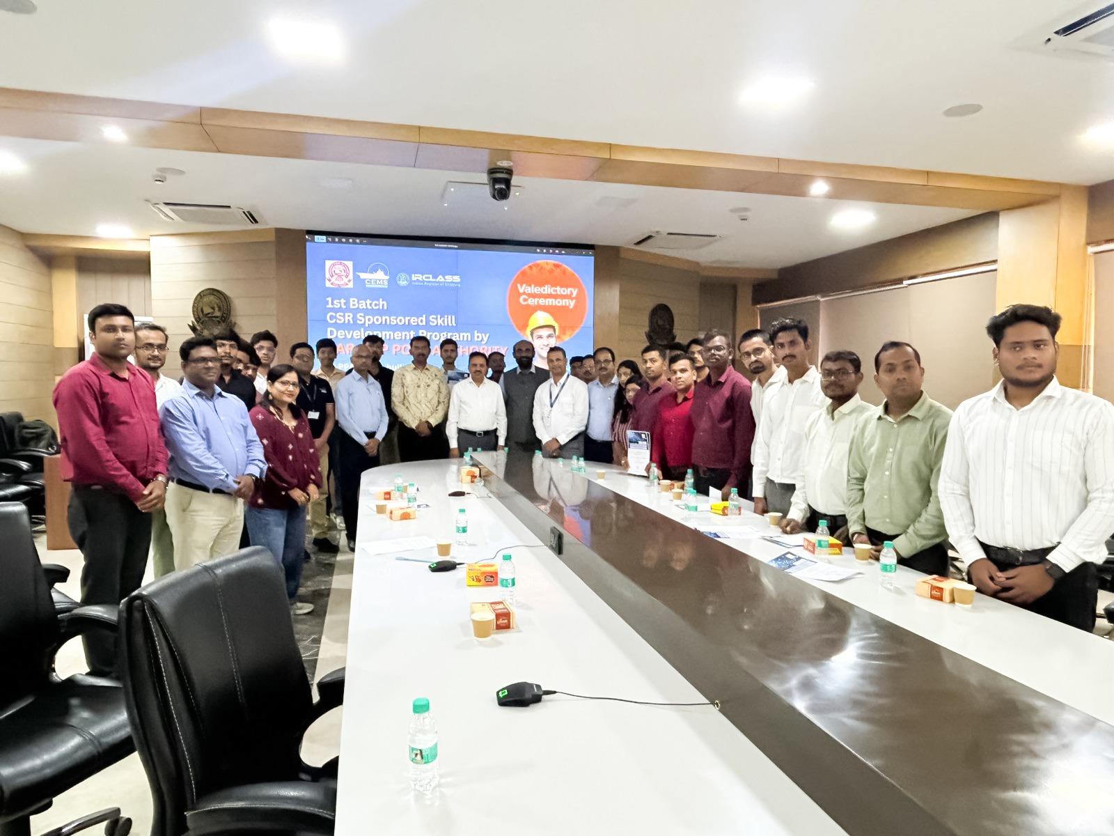 Paradip Port Authority and CEMS Champion Youth Empowerment Through Vocational Excellence.