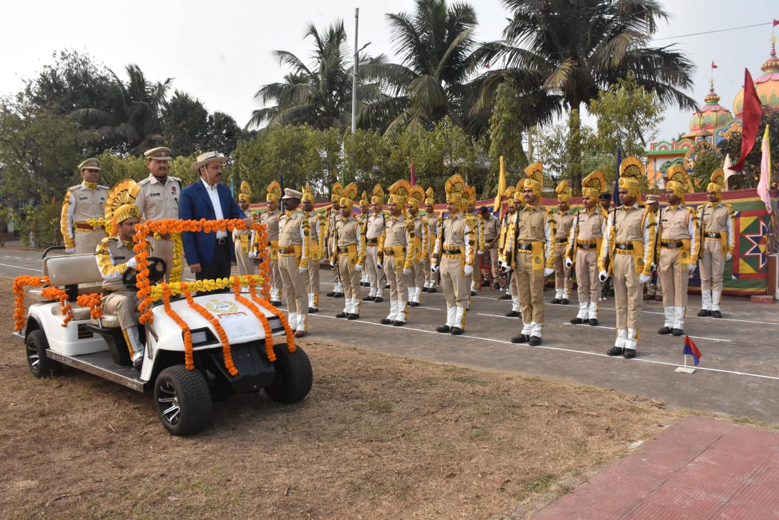 CISF Unit of Paradip Port Authority Celebrates 57th Raising Day.