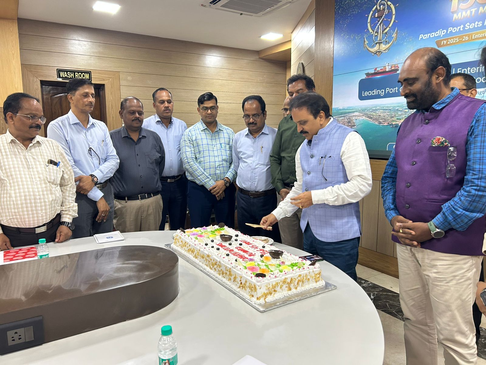 Paradip port registers historic high cargo handling in FY 25-26: Best ever in its history.