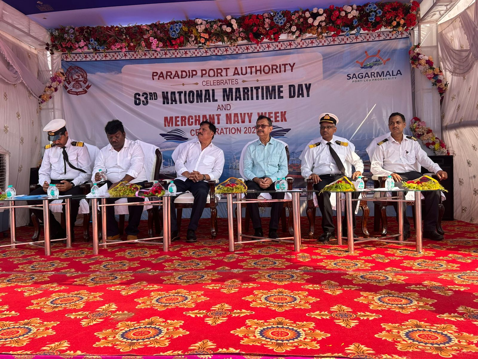 Paradip Port Authority Marks National Maritime Day with Focus on Sustainability, Safety and Growth.