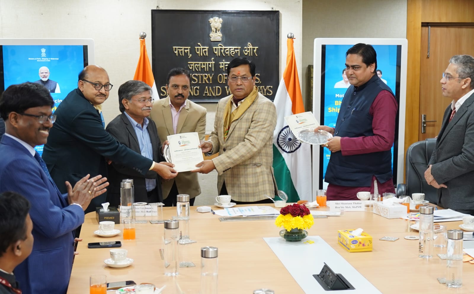 Paradip Port Authority Wins First Prize at Swachhata Pakhwada Awards 2025.